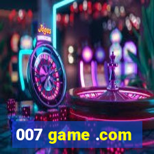 007 game .com